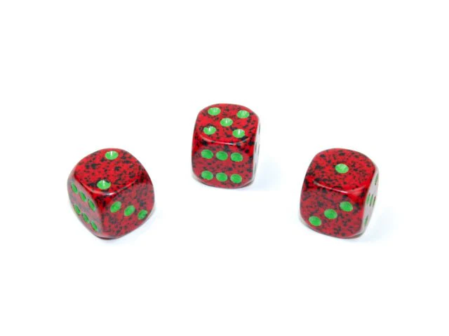 Set of Nine Dice - D6 - 12mm - Image 17
