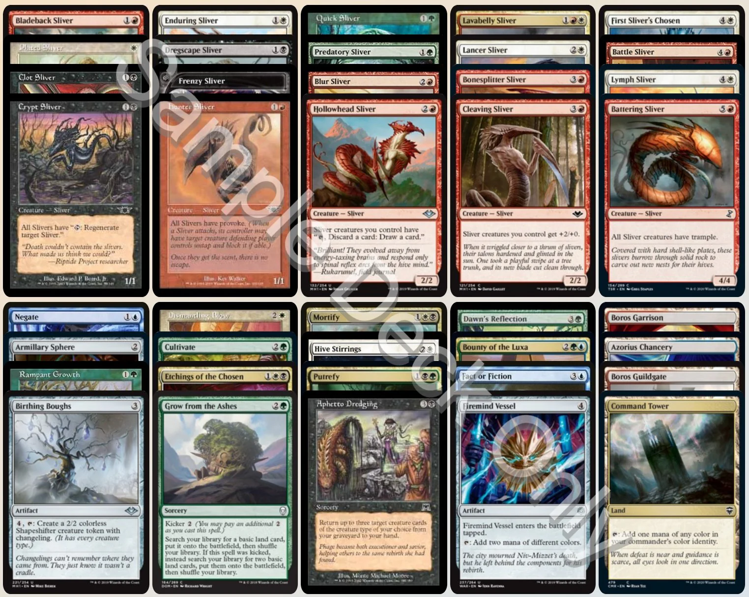 Slivers - The First Sliver - Commander Deck - Image 3